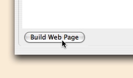 Build Web Page button