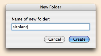 make new folder
